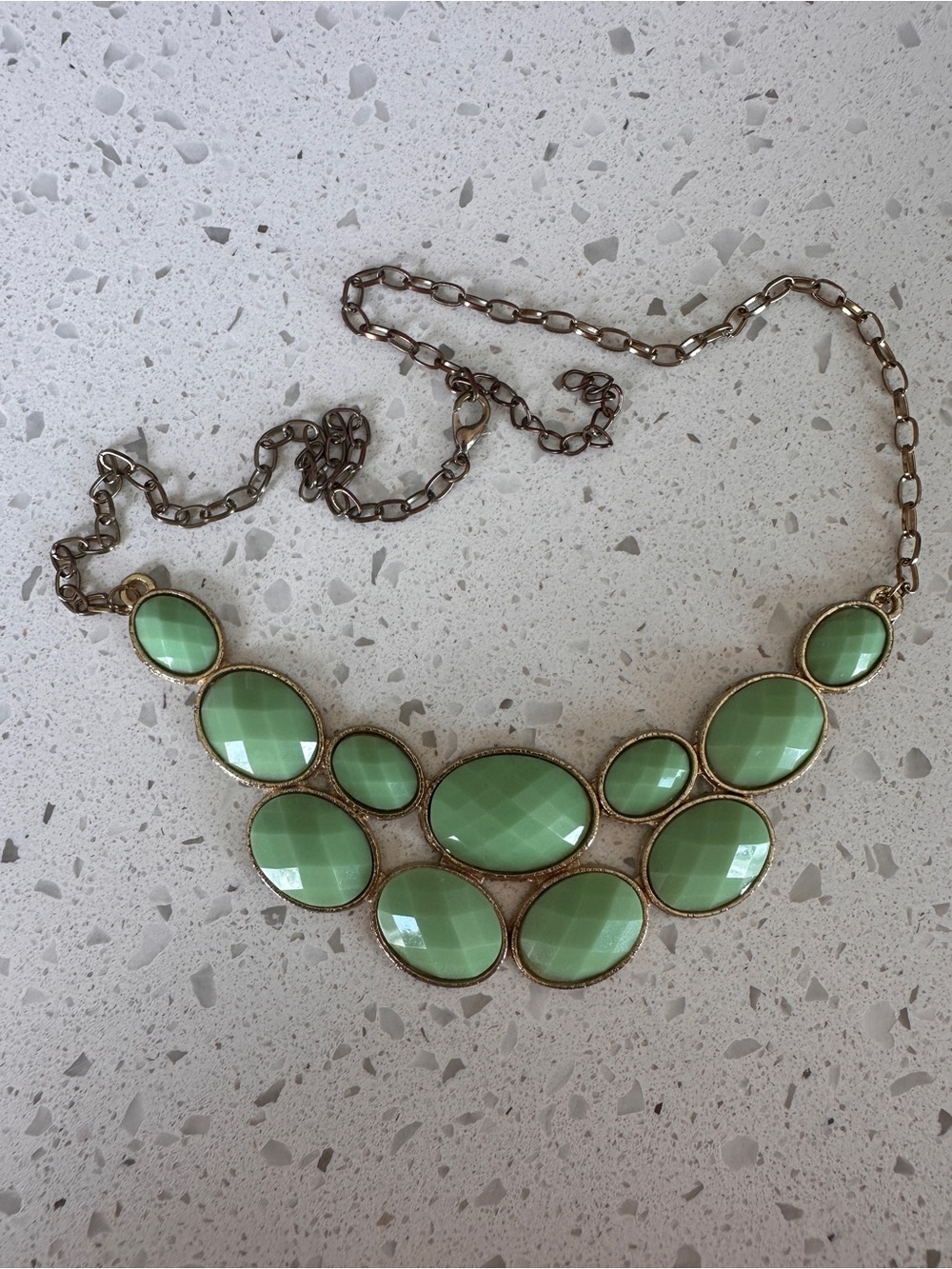 Mint Green Statement Necklace